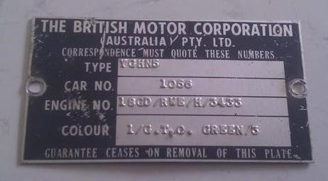 MGBS MADE IN AUSTRALIA – HOW TO ID YOUR MGB – MGBs Made In Australia